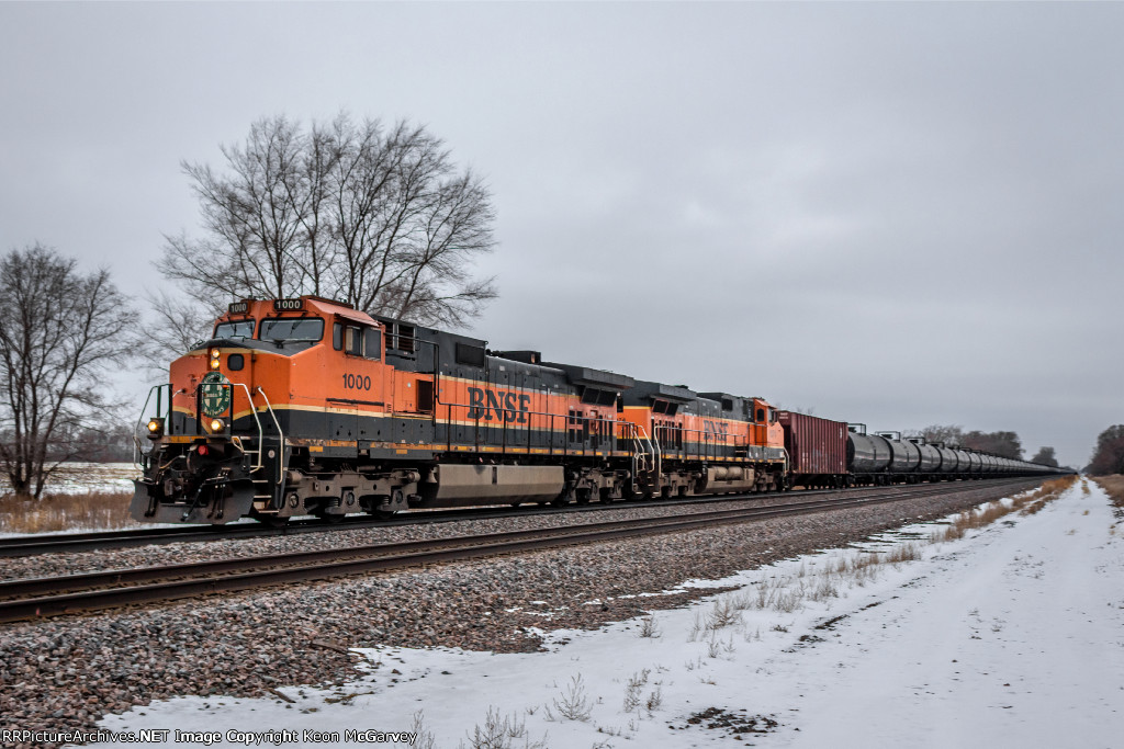 BNSF 1000 EAST